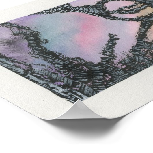 Distant Sunset ポスター (角)