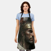 Distant War エプロン (着用した状態)