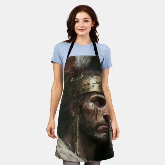 Distant War エプロン (着用した状態)