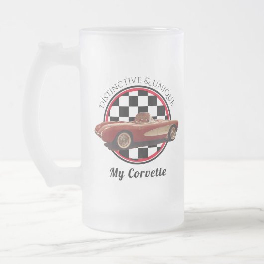 Distinct & ユニーク, My Corvette Mug フロストグラスビールジョッキ (左)