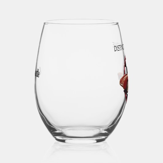 Distinct & ユニーク, My Corvette Stemless Wine Glass ステムなしワイングラス (右)