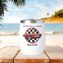 Distinct & ユニーク, My Corvette Wine Tumbler