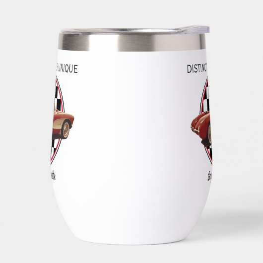 Distinct & ユニーク, My Corvette Wine Tumbler (左面)