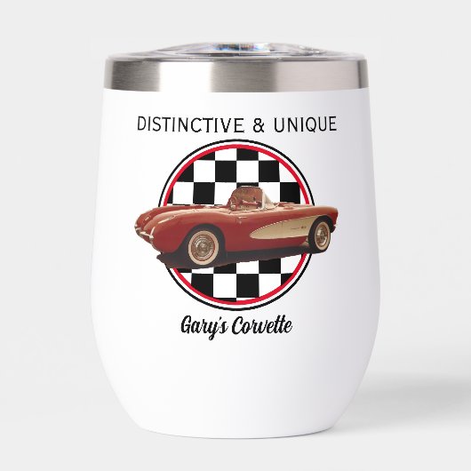 Distinct & ユニーク, My Corvette Wine Tumbler (正面)
