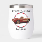 Distinct & ユニーク, My Corvette Wine Tumbler (背面)