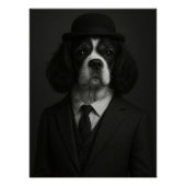 Distinguished Cavalier King Charles Spaniel ポスター (正面)