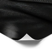 Distinguished German Shepherd with Top Hat ポスター (コーナー)