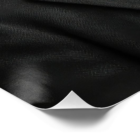 Distinguished German Shepherd with Top Hat ポスター (コーナー)