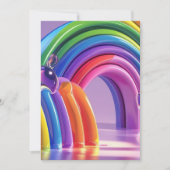 Distorted Rainbows 招待状 (正面)