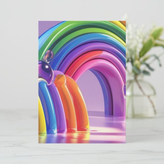 Distorted Rainbows 招待状 (スタンド正面)