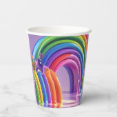 Distorted Rainbows 紙コップ (裏面)