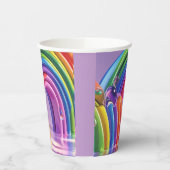 Distorted Rainbows 紙コップ (左)