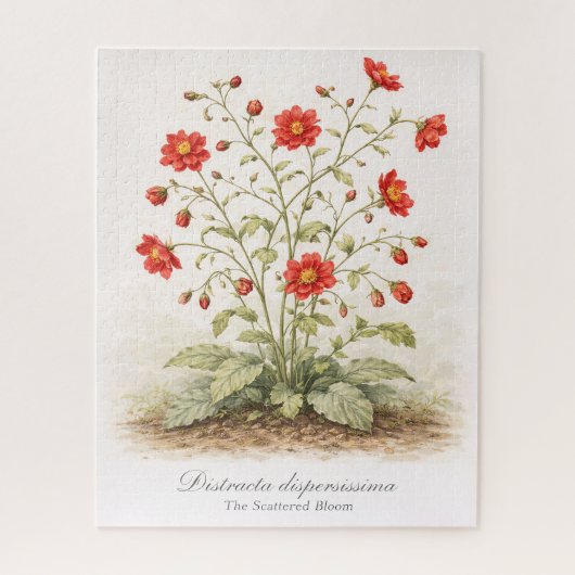 Distracta dispersissima - The Scattered Bloom ジグソーパズル (縦)