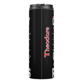 Distracted By Red Fire Trucks タンブラー (裏面)