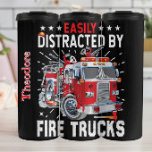 Distracted By Red Fire Trucks タンブラー