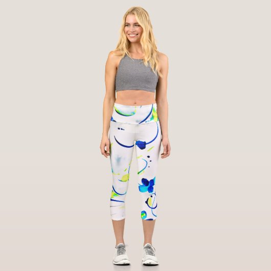 Distraction 1 Capris taille haute カプリレギンス (正面)