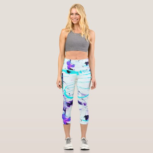 Distraction 2 Capris taille haute カプリレギンス (正面)