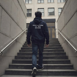 Distraction Is Not Action パーカ