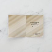  distressed ダマスク ゴシック グランジ ウェディング RSVP 招待状 (内部)