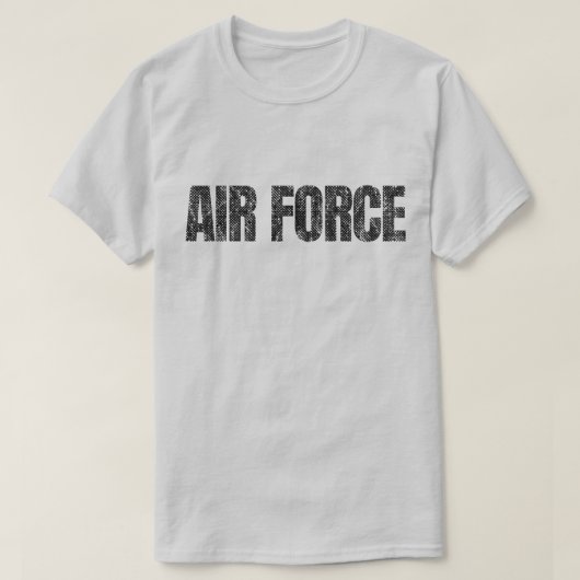 Distressed Air Force Tシャツ (デザイン正面)