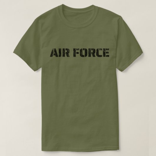 Distressed Air Force Tシャツ (デザイン正面)