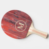 Distressed Barn Boards Monogram 卓球ラケット (横)