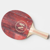 Distressed Barn Boards Monogram 卓球ラケット (横)