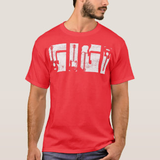 Distressed Best Gigi Ever Guitar Lover Guitarist18 Tシャツ