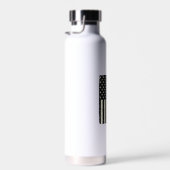 Distressed Daddy American Flag Shirt Design_1 ウォーターボトル (右面)