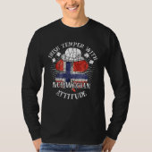 Distressed Irish Norwegian Attitude Patriotic Sham Tシャツ (正面)