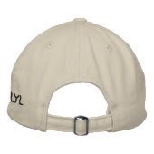 Distressed Loyal Mob Cap chosen sand 刺繍入りキャップ (裏面)