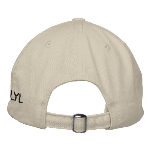 Distressed Loyal Mob Cap chosen sand 刺繍入りキャップ (裏面)