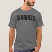 Distressed Marines Tシャツ (正面)