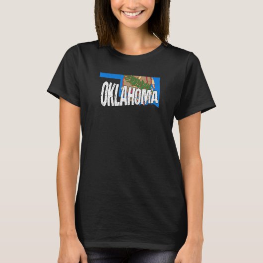 Distressed Oklahoma Tシャツ (正面)