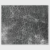 Distressed overlay texture of crocodile or snake s ラッピングペーパー (フラット)