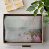 Distressed Shabby Chic Flowers on Edge 薄葉紙 (ギフト)