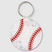 Distressed Vintage Baseball Retro Athletic Style キーホルダー (裏面)