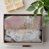 Distressed Vintage Floral Dress Ephemera  薄葉紙 (ギフト)