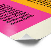 Distribución de Asientos Boda Nostalgia Fiesta  ポスター (コーナー)