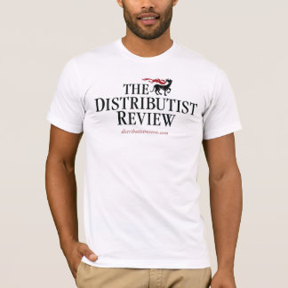 Distributistの検討のロゴのTシャツ Tシャツ