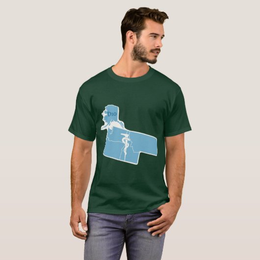 District 10 Athletic Trainers Tシャツ (正面フル)