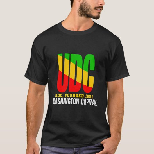 District Of Columbia Udc Souvenir Hbc Urban Design Tシャツ (正面)