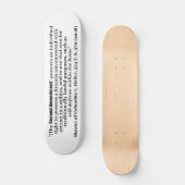 District of Columbia v Heller, 554 US 570 2008 スケートボード (正面)