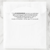 District of Columbia v Heller, 554 US 570 2008 楕円形シール (バッグ)