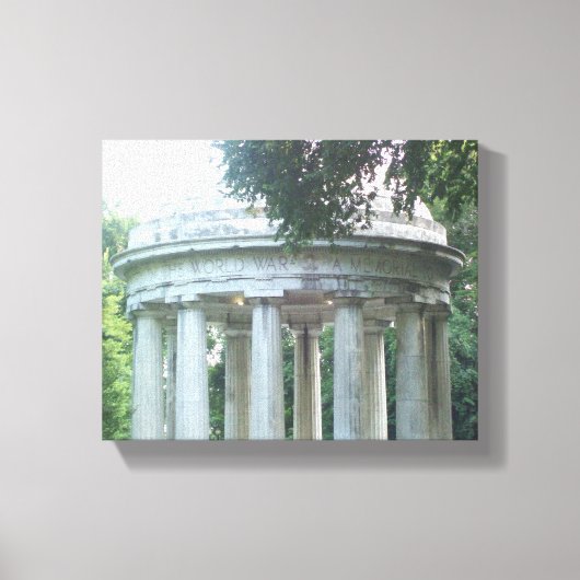 District of Columbia War Memorial キャンバスプリント (正面)