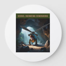 Disturbing View ラージ壁時計