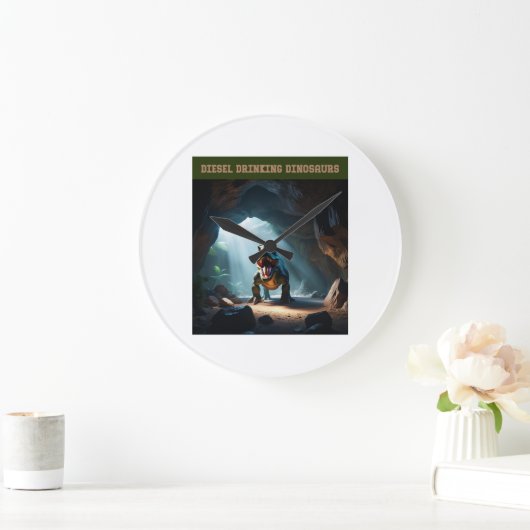 Disturbing View ラージ壁時計 (ホーム)