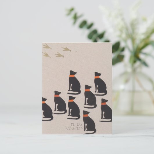 Dithaの姪のためのKoloman Moser-写真の本 ポストカード (スタンド正面)