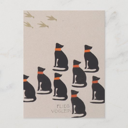 Dithaの姪のためのKoloman Moser-写真の本 ポストカード (正面)