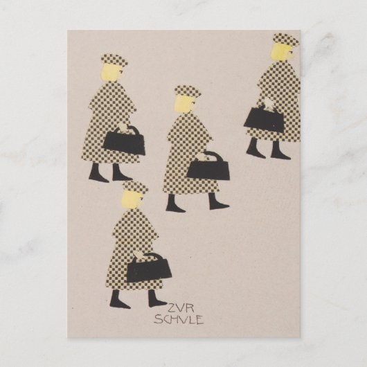 Dithaの姪のためのKoloman Moser-写真の本 ポストカード (正面)